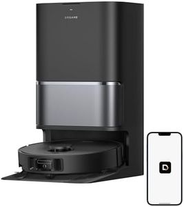 DREAME L40 Ultra Gen 2 Robot Vacuum and Mop with 25,000Pa Suction, Extendable Side Brush and Mop, All-in-One Self-Emptying & Cleaning Dock, Voice & App Control, Black