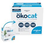 Healthy Pet 02300370: Okocat Litter Natural Wood Clumping Cat Litter, 13.2 Lbs