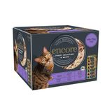 Encore 100% Natural Wet Cat Food, Multipack Chicken and Fish Selection in Broth 70 g Tins (Total of 48 Tins)