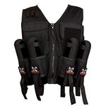 Maddog Lightweight Tactical Paintball Sport Vest | Paintball Harness Vest Holds Up to 4 Paintball Pods & 90ci Paintball Tank