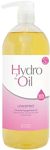 Hydro 2 Oil Unscented Massage Oil 1lt - Water Dispersible Formula with Jojoba and Grapeseed Oil Enriched with Vitamin E