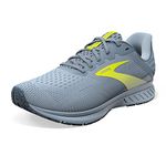 Brooks Men’s Anthem 5 Neutral Running Shoe, Grey/High Rise/Nightlife, 12