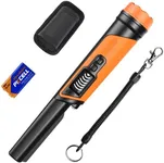 DR.ÖTEK Metal Detector Pinpointer for Adults, IP68 Fully Waterproof Handheld Pin Pointer Wand, LCD Screen, Exclusive Interference Cancellation, High Accuracy, 3 Alert Modes, for Gold, Relics