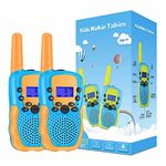 Selieve Toys for 3-12 Year Old Kids, Walkie Talkies for Kids 22 Channels 2 Way Radio Toy with Backlit LCD Flashlight, 3 Miles Range for Outside Adventures, Camping, Hiking