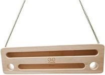 YY Vertical | Hangboard for Rock Climbing in Recycled Rubber Wood | Designed to Strengthen Your Fingers, Grips and Arms