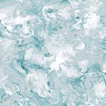 Muriva Elixir Marble Teal Wallpaper 166503 - Feature Metallic Marble Effect