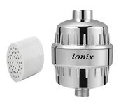 IONIX Tap flter with extra cartrdige | Water Softener for Bathroom (1 Year Warranty) Shower Filter, Water Softener, Hard Water Softener, Shower filter for hard water, Tap Water filter