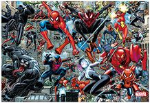 Buffalo Games - Marvel - Spider-Verse - 2000 Piece Jigsaw Puzzle for Adults Challenging Puzzle Perfect for Game Nights - Finished Puzzle Size is 38.50 x 26.50