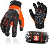 Vgo... 2pairs Safety Work Gloves To