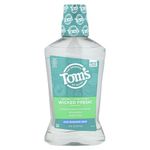 Tom's of Maine Natural Wicked Fresh! Mouthwash, Cool Mountain Mint, 16 Ounce