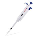 1000uL Micropipette, Four E's Scientific Lab Single Channel Micro Pipettes, 100-1000uL Adjustable Variable Volume