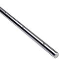 Thomson QS 1 1/4 L PD 30, Quick Shaft, 1.2490/1.2495 in Diameter, Class L, Carbon Steel, 60 Rockwell C Min, Predrilled, 30 in long