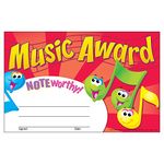 30 x Music Award Certificates