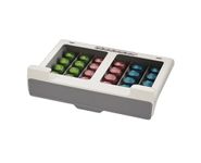 Joseph Joseph CupboardStore - Under-shelf Space-saving Coffee Pod Holder Drawer, 30 pcs, suitable for Nespresso original-style capsules