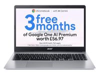 Acer Chromebook 315 CB315-3H - (Intel Celeron N4020, 4GB RAM, 64GB eMMC, 15.6 Inch Full HD Display, Chrome OS, Silver)