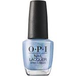 OPI Nail Lacquer, Angels Flight to Starry Nights, Blue Nail Polish, Downtown LA Collection, 0.5 fl oz