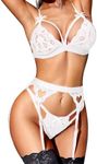RSLOVE Women Lace Lingerie Set with