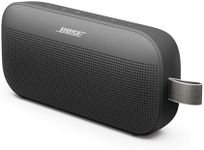 Bose SoundLink Flex Portable Bluetooth Speaker (2nd Gen), Portable Outdoor Speaker with Hi-Fi Audio, Up to 12 Hours Battery Life, Waterproof and Dustproof, Black