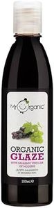 Mr Organic Glaze with Balsamic Vinegar of Modena - Authentic Italian Flavours - Vegan-Friendly - Made with Organic Ingredients - Sweet and Tangy Taste - Ideal for Enhancing Dishes
