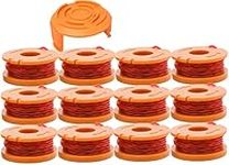 Line String Trimmer Replacement Spool，10ft 0.065" Replacement Autofeed Edger Spool Compatible with Worx WG180 WG163 WG175 WA0010 (13 Pack) Weed Eater String,Weed Wacker Spool Replacement Parts