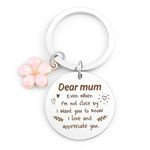 Hropzrcs Gifts for Mum, Presents for Mum, Mummy Gifts, Mum Keyring, Mum Gift, Mum Birthday Gifts, Mothers Day Gifts for Mum, Mother s Day Gift Ideas, Mum Christmas Gifts, Personalised Gifts for Mum