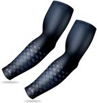 Tough Outdoors Sports Compression Arm Sleeves for Kids Men & Women - Girls Boys Baseball Arm Sleeve Youth and Teen - For Playing Football Basketball Shooting Volleyball