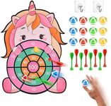 Vicloon Unicorn Dart Board, Kids Da