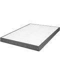 TATAGO Box Spring Queen Size 5 Inch Strong Metal Frame Mattress Foundation, Queen Box Spring Only, Low Profile Box Spring Queen with Cover, Heavy Duty Bed Base, Easy Assembly, Noise Free, Non-Slip