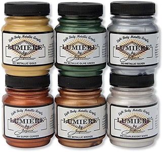 Jacquard Lumiere 6 Color Earth Tone Metallic Set