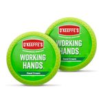 O'Keeffe's Working Hands, 96g Jar (2 Pack) - Hand Cream for Extremely Dry, Cracked Hands | Instantly Boosts Moisture Levels, Creates a Protective Layer & Prevents Moisture Loss