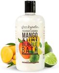 Urban Hydration Mango & Lime Bubble Bath, Foaming Bath Soak with Mango Seed Butter & Citrus Extracts, Natural Bubble Bath for Men & Women, Sulfate Free & Ideal for All Skin Types - 16.9 FL Oz