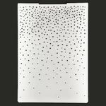 KWELLAM Merry Christmas Snowfall Snowflake Dots Background Plastic Embossing Folders for Card Making Scrapbooking and Other Paper Crafts 3092801