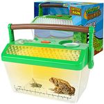 Nature Bound Bug Catcher Critter Barn Habitat for Indoor/Outdoor Insect Collecting with Light Kit, Green, Basic (NB501)