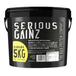 The Bulk Protein Company - Serious Gainz – Mass Gainer Protein Powder – Banana 5kg, B142-BA