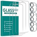 AVOAR [3+3 Pack Glass Screen Protec
