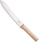 Opinel Parallele Stainless Steel Kitchen Knife, 1816, Parallele, Bread Knife - 8.27 in (21 cm) Blade