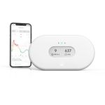 Airthings 2960 View Plus - Radon and Air Quality Monitor with PM 2.5, CO2, VOC, Humidity and Temperature Detector, Mobile APP, Wi-Fi , Notifications