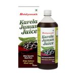 Baidyanath Karela Jamun Juice -1000ml | Natural Remedy for Blood Sugar Management | Helps in Flusing out toxins from Body | Good for Diabetic Care (Pack of 1)