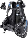 Cressi Men's Travel Light Buoyancy Compensators - Black/Blue, Medium