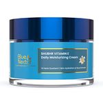 Blue Nectar Anti Aging Face Cream with Natural Vitamin C & E | Ayurvedic Moisturizer for Skin Firming | Natural Moisturizer for Women (14 herbs, 50g)