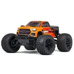 ARRMA RC Truck 1/10 Granite 4X2 Boost MEGA 550 Brushed Monster Truck RTR (Batteries and Charger Not Included), Orange, ARA4102V4T1