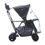 Joovy Caboose Ultralight Rain Cover, Clear, 1-Pack