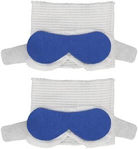 ANGGREK 2Pcs Newborn Sun Visor Mask Newborn Elastic Eye Mask Cotton Fit Baby Eye Mask for Newborn