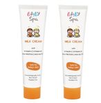 Baby SPA Milk Cream with Vitamin E, B5 & Milk Proteinb50g (pack of 2)