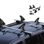 Onefeng Sports Saddle Kayak Roof Rack Canoe Mount Holder Cradle Boat Carrier for Most Car SUV Cross Bars