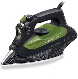 Rowenta Eco Intelligence Fer à repasser vapeur, 2500 W, Technologie exclusive brevetée de la semelle, Débit vapeur continu 45 g/min, Fonction pressing 180 g/min, Défroissage vapeur vertical DW6030D1