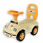 Sobebear Ride-on Car Toys for Kids|Toddlers Ride Car | Ride On Push Car | Push Ride-on Car With Footrest | Toy Car With Steering Wheel, Children Walker Toy For 1-3 Years Toddlers Boys & Girls (White)