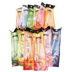 Hookah Lolly Pop Candy Tips Individually Wrapped Plastic DIsposiable Colorfull Tips Mix Variety Fruit Flavored Shisha Tips（12pcs）