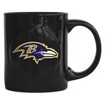 Boelter Brands NFL Baltimore Ravens Sculpted Rally Mug, 11-Ounce