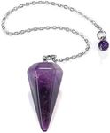 MANIFO Natural Amethyst Crystal Pen